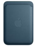 Калъф Apple - FineWoven Wallet MagSafe, iPhone, син - 1t