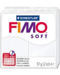 Полимерна глина Staedtler Fimo Soft - 57 g, сива - 1t
