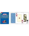 Покер карти Texas Hold’em Poker Modiano - син гръб - 2t