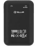 Портативна батерия Tellur - PCB2, 10000 mAh, черна - 4t