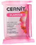 Полимерна глина Cernit Glamour - Кармин, 56 g - 1t