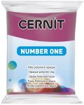 Полимерна глина Cernit №1 - Винено червена, 56 g - 1t