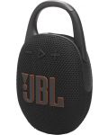 Портативна колонка JBL - Clip 5, черна - 6t