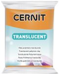 Полимерна глина Cernit Translucent - Оранжева, 56 g - 1t