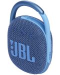 Портативна колонка JBL - Clip 4 Eco, синя - 2t