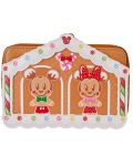 Портмоне Loungefly Disney: Mickey and Friends - Gingerbread House - 1t