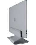 Поставка за лаптоп Rain Design - mTower, 15.6", сива - 1t