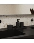 Поставка за аксесоари Inter Ceramic - Блейк, черна - 2t