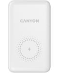 Портативна батерия Canyon - PB-1001 Magsafe, 10000 mAh, бяла - 1t