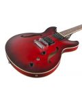 Полу-акустична китара Ibanez - AS53, Sunburst Red Flat - 3t