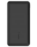 Портативна батерия Belkin - BoostCharge, 10000 mAh/15W, черна - 1t