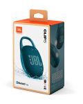 Портативна колонка JBL - Clip 5, синя - 10t