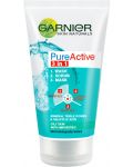 Garnier Skin Naturals Гел за лице Pure Active 3 in 1, 150 ml - 1t