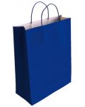Подаръчна торбичка IPA - Крафт, синя, L - 1t