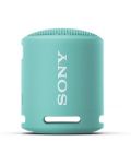 Портативна колонка Sony - SRS-XB13, водоустойчива, тюркоаз - 2t