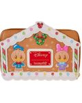 Портмоне Loungefly Disney: Mickey and Friends - Gingerbread House - 3t