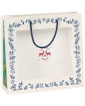 Подаръчна торбичка Giftpack Bonnes Fêtes - Еленчета, 35 cm - 1t