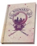 Подаръчен комплект ABYstyle Movies: Harry Potter - Hogwarts (purple) - 2t