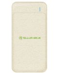Портативна батерия Tellur - Green PD103, 10000 mAh, бежова - 1t