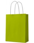 Подаръчна торба S. Cool - крафт, зелена, L - 1t