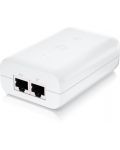 PoE инжектор Ubiquiti - U-POE-AT, Gigabit, 30W, бял - 1t