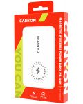 Портативна батерия Canyon - PB-1001 Magsafe, 10000 mAh, бяла - 3t