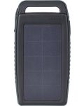 Портативна батерия Boompods - Solar, 10000 mAh, черна/сива - 1t