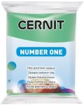 Полимерна глина Cernit №1 - Листно зелена, 56 g - 1t