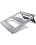 Подложка за лаптоп Hama - Aluminium, до 15.4",  сребриста - 1t