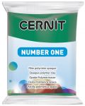 Полимерна глина Cernit №1 - Смарагд, 56 g - 1t