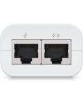 PoE инжектор Ubiquiti - U-POE-AF, Gigabit, бял - 2t