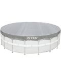 Покривало за басейн Intex - Deluxe, 549 cm, сиво - 1t