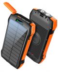 Портативна батерия ProMate - Rugged Ecolight Solar, 20000 mAh, черна - 2t