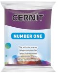 Полимерна глина Cernit №1 - Лилава, 56 g - 1t