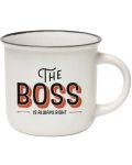 Порцеланова чаша Legami - The Boss, 350 ml - 1t