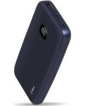 Портативна батерия ttec - ChargeUp Pro LCD, 10000 mAh, тъмносиня - 2t