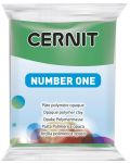 Полимерна глина Cernit №1 - Зелена, 56 g - 1t