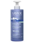 Почистваща вода за бебета Uriage - Без отмиване, с помпа, 500 ml - 1t