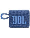 Портативна колонка JBL - Go 3 Eco, синя - 5t