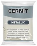 Полимерна глина Cernit Metallic - Стомана, 56 g - 1t