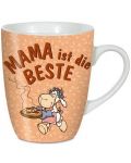 Порцеланова чаша Nici - С надпис „Мама е най-добрата" - 1t