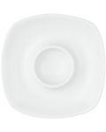 Порцеланова поставка за яйца ADS - 13 cm, бяла - 2t