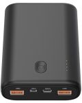 Портативна батерия Xmart - Power Charger, 20 000 mAh, черна - 2t