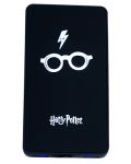Портативна батерия Warner Bros - Harry Potter, 6000 mAh, черна - 1t