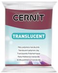 Полимерна глина Cernit Translucent - Бордо, 56 g - 1t