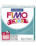 Полимерна глина Staedtler Fimo Kids - тюркоазен цвят - 1t