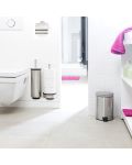 Поставка за тоалетна хартия Brabantia - Profile, Matt Steel - 5t