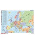 Подложка за бюро Panta Plast - С политически карти на Света и Европа - 2t