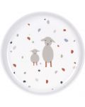 Порцеланова чиния Lassig - Tiny Farmer Sheep, червенa  - 2t
