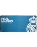 Подложка за мишка Erik - Real Madrid, XL, мека, синя/бяла - 2t